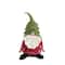 Hello Honey® 14" Green & Red Handmade Wool Felt Gnome